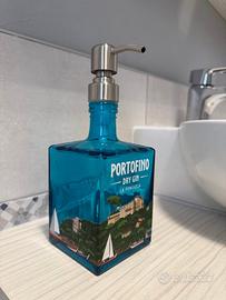 Dispenser sapone artigianale in bottiglia di Gin