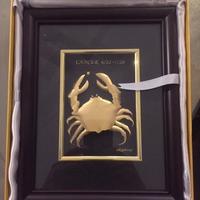 Cornice zodiaco "cancro" oro