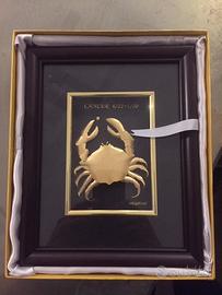 Cornice zodiaco "cancro" oro