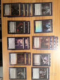 MTG mazzo modern  vampiro + sleeves dragonshield