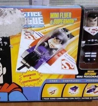 Model toy dc comic Superman flyer vintage GIG 2004