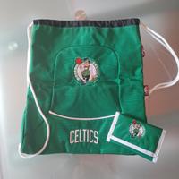 Boston Celtics Ufficiale NBA - Sacca con Zip + Po
