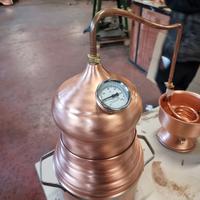 Alambicco distillatore da 10 litri a serpentina, 