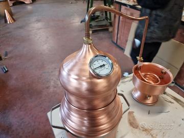 Alambicco distillatore da 10 litri a serpentina, 