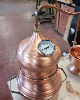 Alambicco distillatore da 10 litri a serpentina, 