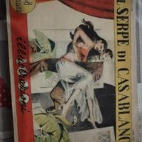 Fumetto Raro IL SERPE DI CASABLANCA anni 40/50