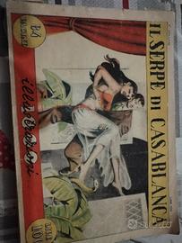 Fumetto Raro IL SERPE DI CASABLANCA anni 40/50