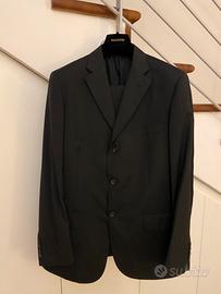 Abito uomo Valentino grigio gessato tg. 52