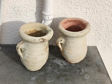 2 Anfore vaso in terracotta 
