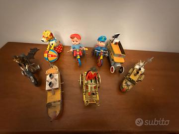 Giocattoli di latta vintage