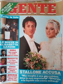 Rivista Gente anno 1987