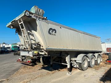 Semirimorchio ribaltabile vasca alluminio menci