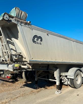 Semirimorchio ribaltabile vasca alluminio menci