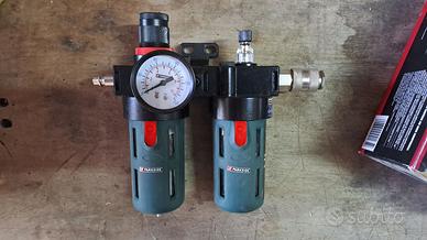 regolatore filtro oleatore aria compressa