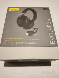 Cuffie Jabra Evolve 2 85 Nuove con base