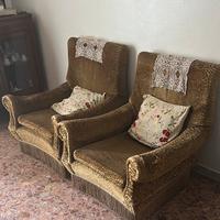 poltrone vintage da restaurare