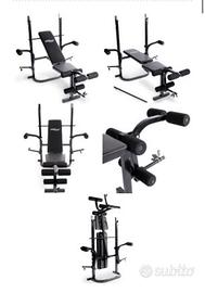 Panca pesi e attrezzatura