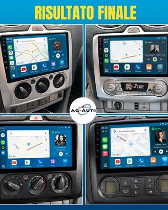 Ford Focus KIT COMPLETO Autoradio Android 9 poll.