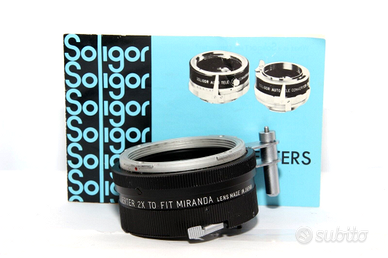 MIRANDA SOLIGOR AUTO TELE CONVERTER Duplicatore 2X