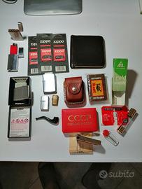 Accendini zippo portasigarette(accendino russo NO)
