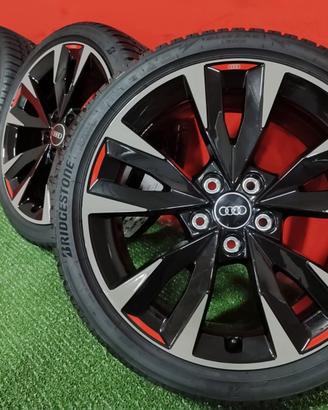 Cerchi Audi A3 S3 Orig Gomme Invernali 225 40 18