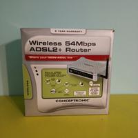 Router ADSL2+Wireless Conceptronic da 54 Mbps