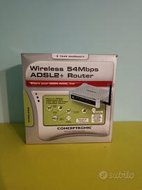 Router ADSL2+Wireless Conceptronic da 54 Mbps