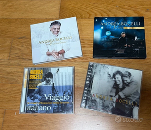 4 cd e 2 dvd andrea Bocelli