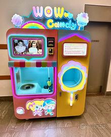 Distributore zucchero filato automatico cotton