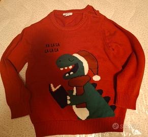 Maglione Natalizio Bambino 18-24 mesi Fagottino