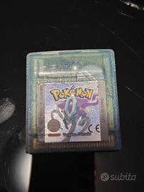 gioco game boy  pokemon versione cristallo