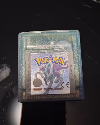 gioco game boy  pokemon versione cristallo