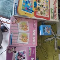 4 giochi in scatola