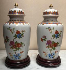 Coppia di potiches porcellana Kaiser Kanton