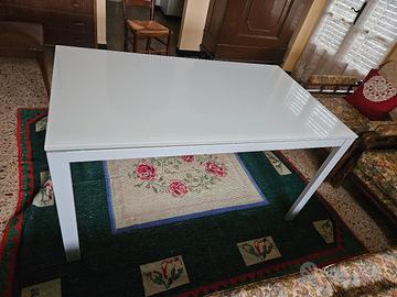 Tavolo Calligaris vetro 160x80 allungabile 200 