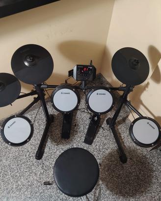 batteria elettronica +sgabello+amplificatore