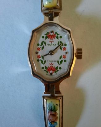 Orologio Vintage Russo Chaika 17 Rubini