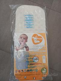 materasso e cuscino per carrozzina 