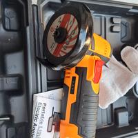 Mini smerigliatrice a batteria con valigetta 