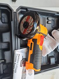 Mini smerigliatrice a batteria con valigetta 