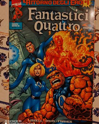 lotto fumetti vintage Fantastici Quattro 