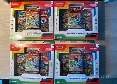 Pokemon - collezione primi compagni d’avventura