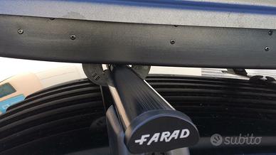 BOX DA TETTO FARAD MARLIN NERO GOFFRATO 480L