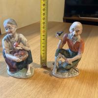 Statuine vintage presepe napoletano