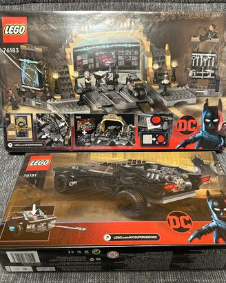LEGO The BATMAN 76183 Batcaverna + 76181 Batmobile
