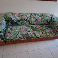divano in vimini