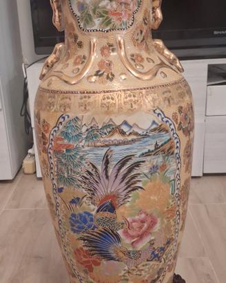 Vaso Grande da Pavimento Stile Satsuma