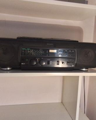 radio  cd e cassette.