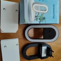 2 Trappole per Insetti Volanti UV Adesive Zanzare 