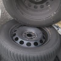 Ruote invernali complete 16 Bridgestone 215/60 R16